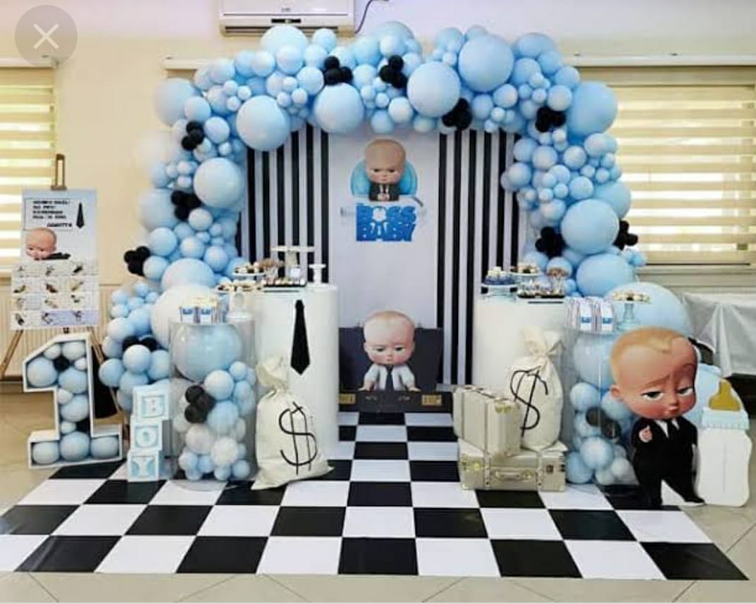 Boss Baby Theme Decoration Setup